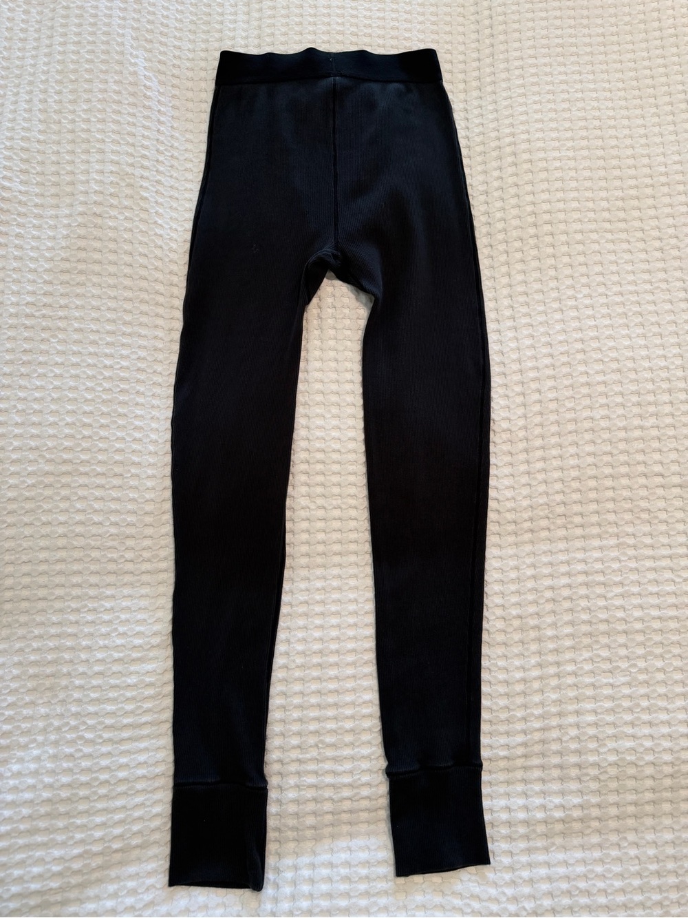 Skims Ribbed Set Size Small Black - Picture 5 of 13